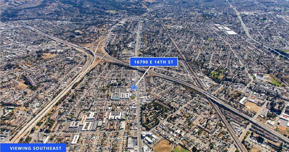 16790 E 14th St, San Leandro, CA à louer - Aérien - Image 3 de 5