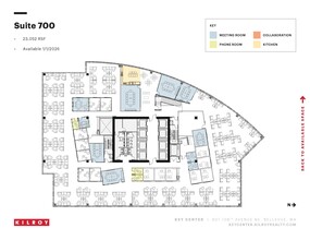 601 108th Ave NE, Bellevue, WA for lease Floor Plan- Image 1 of 1