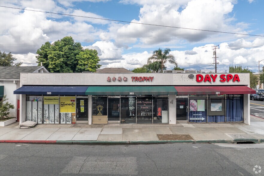 305 W Garvey Ave, Monterey Park, CA à louer - Photo du bâtiment - Image 2 de 5