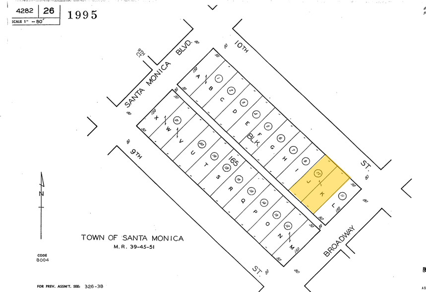 1450 10th St, Santa Monica, CA for lease - Plat Map - Image 2 of 4