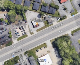 12842 Jefferson Ave, Newport News, VA - aerial  map view