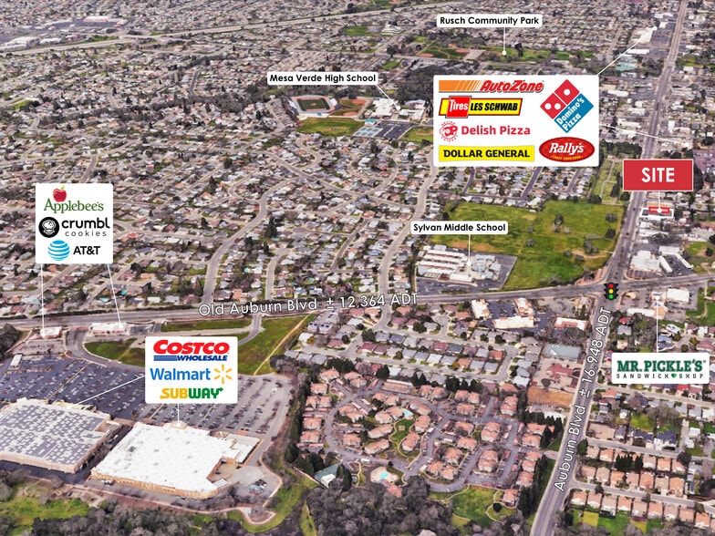 7250 Auburn Blvd, Citrus Heights, CA à louer - Photo du bâtiment - Image 3 de 10