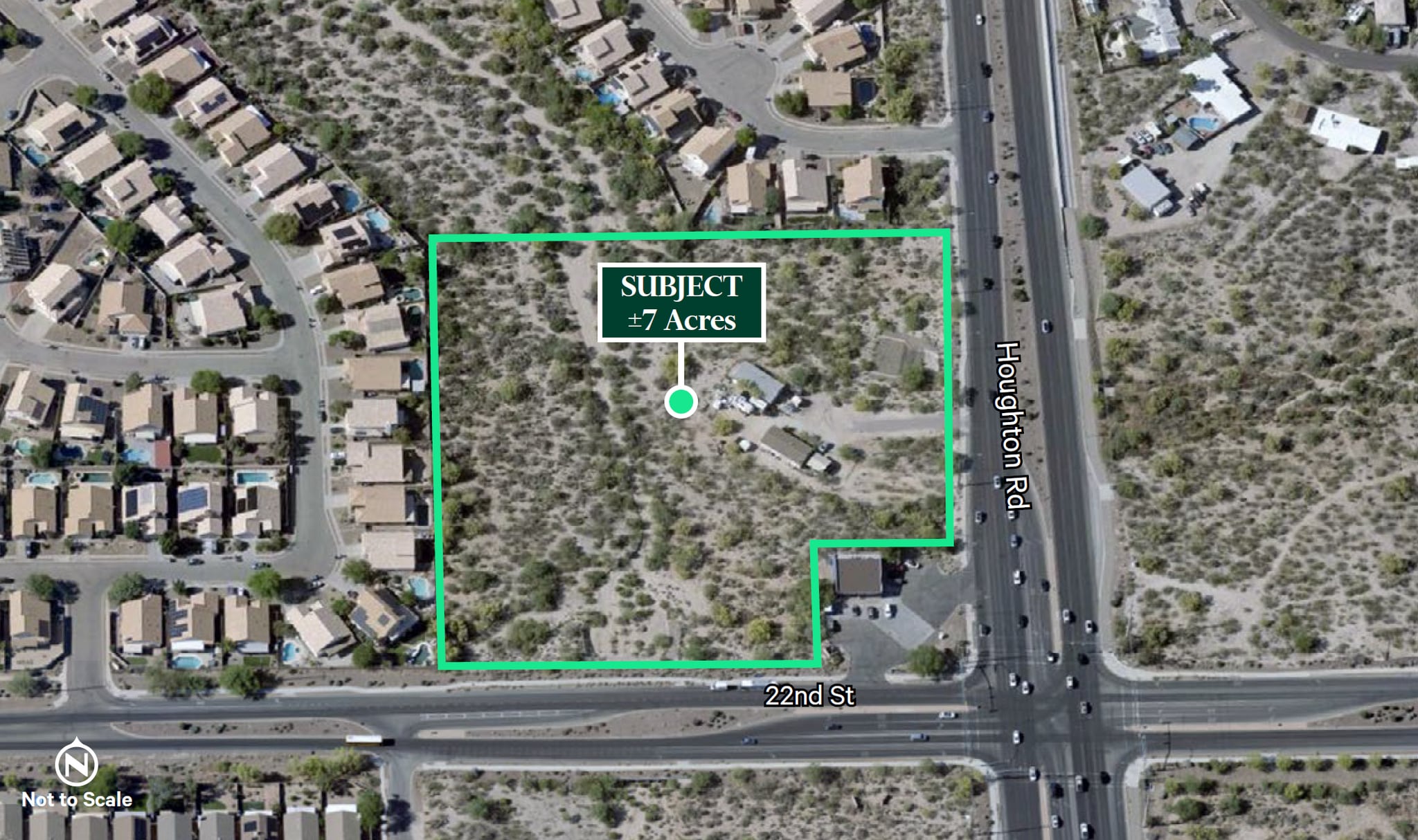 1100 S Houghton Rd, Tucson, AZ for sale Aerial- Image 1 of 2
