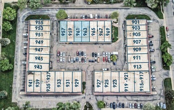 901-927 E Fillmore St, Colorado Springs, CO - AERIAL  map view