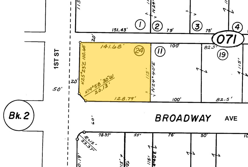 1120 1st St, Atwater, CA à louer - Plan cadastral - Image 2 de 2