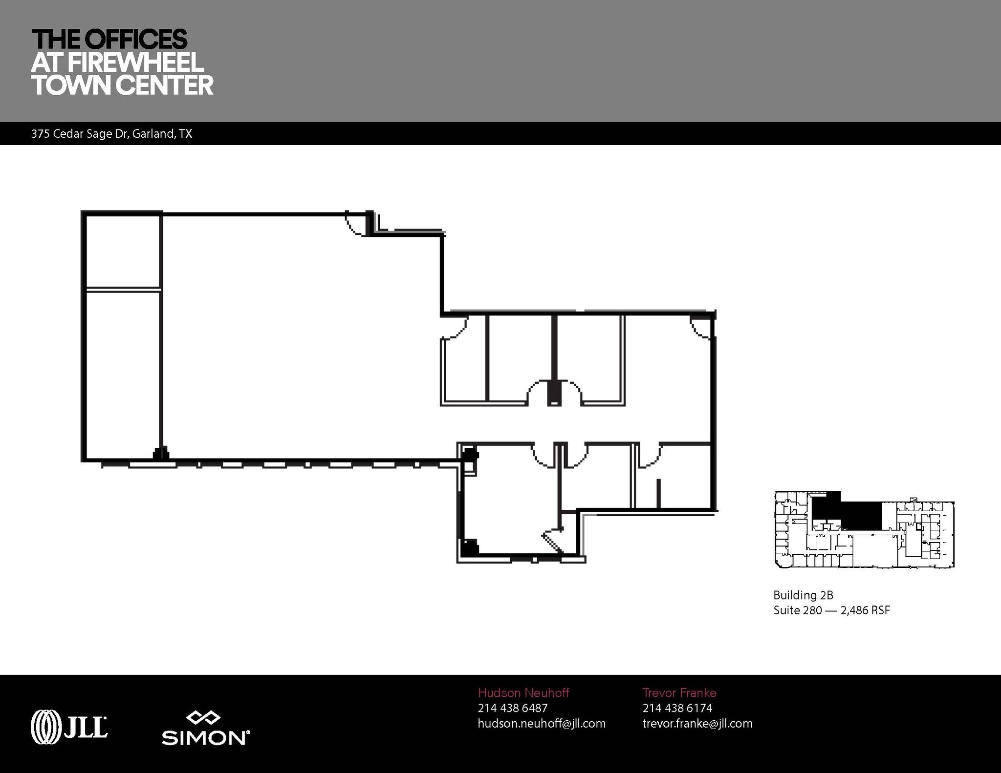 245 Cedar Sage Dr, Garland, TX for lease Floor Plan- Image 1 of 1