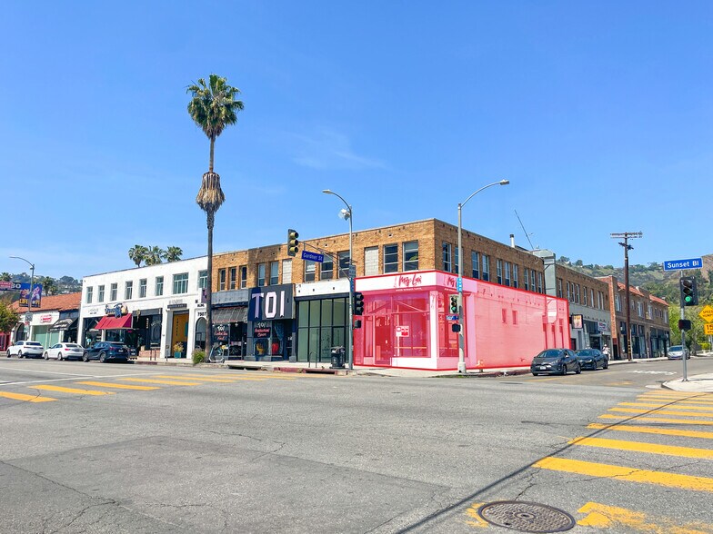 7507-7533 W Sunset Blvd, Los Angeles, CA à louer - Photo du bâtiment - Image 2 de 11