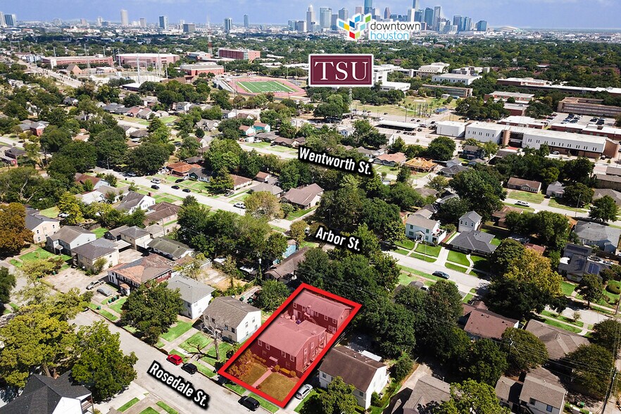 3435 Rosedale St, Houston, TX à vendre - Photo du bâtiment - Image 2 de 8