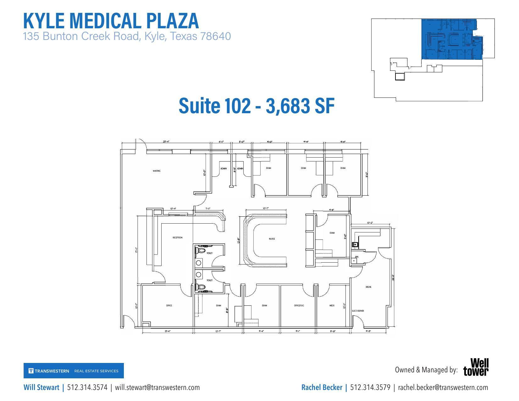 135 Bunton Creek Rd, Kyle, TX for lease Floor Plan- Image 1 of 1