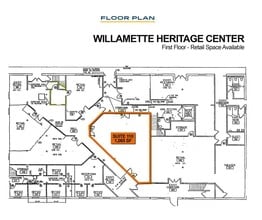 1313 SE Mill St, Salem, OR à louer Plan d’étage- Image 1 de 5