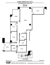 4025 Woodland Park Blvd, Arlington, TX for lease Floor Plan- Image 2 of 2
