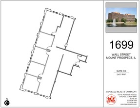 1699 Wall St, Mount Prospect, IL for lease Floor Plan- Image 1 of 7