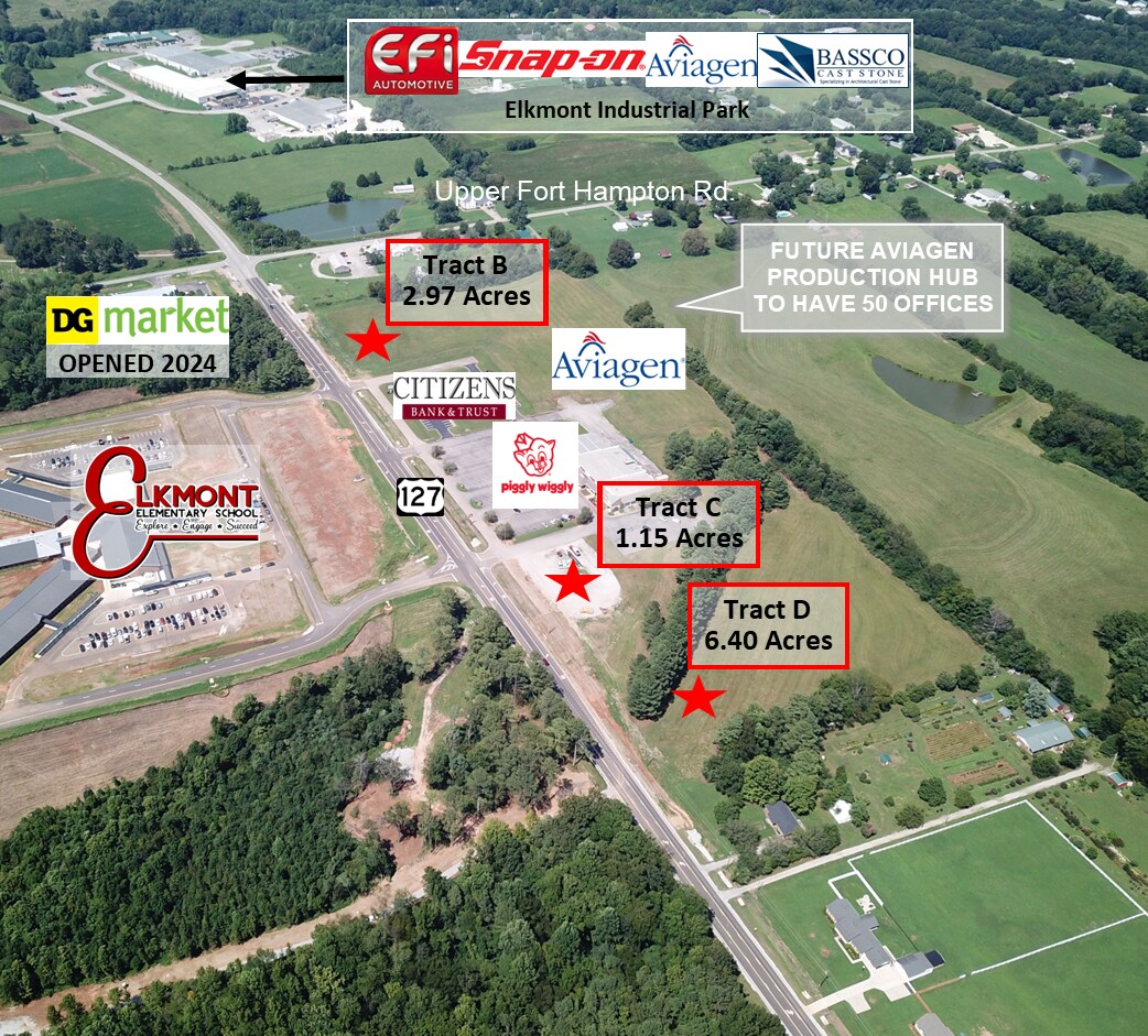 25618 Alabama 127, Elkmont, AL à vendre Aérien- Image 1 de 3