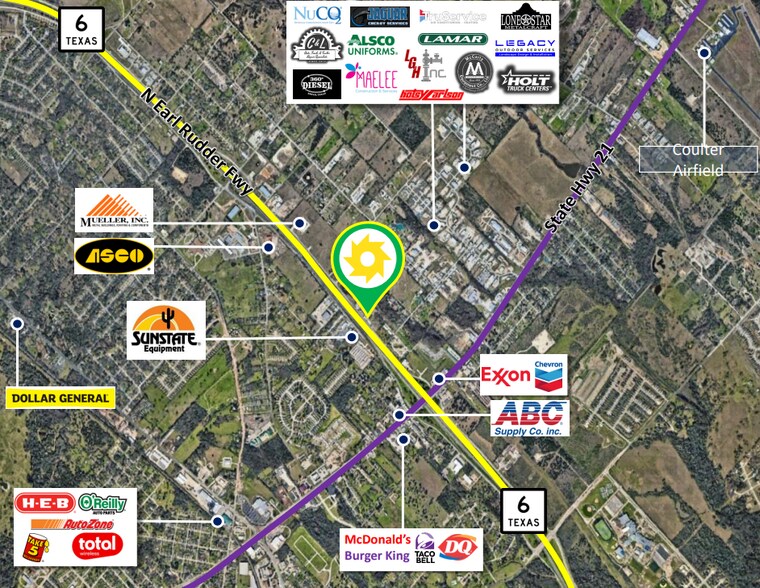 1740 N Earl Rudder Fwy, Bryan, TX à vendre - Photo du bâtiment - Image 3 de 6