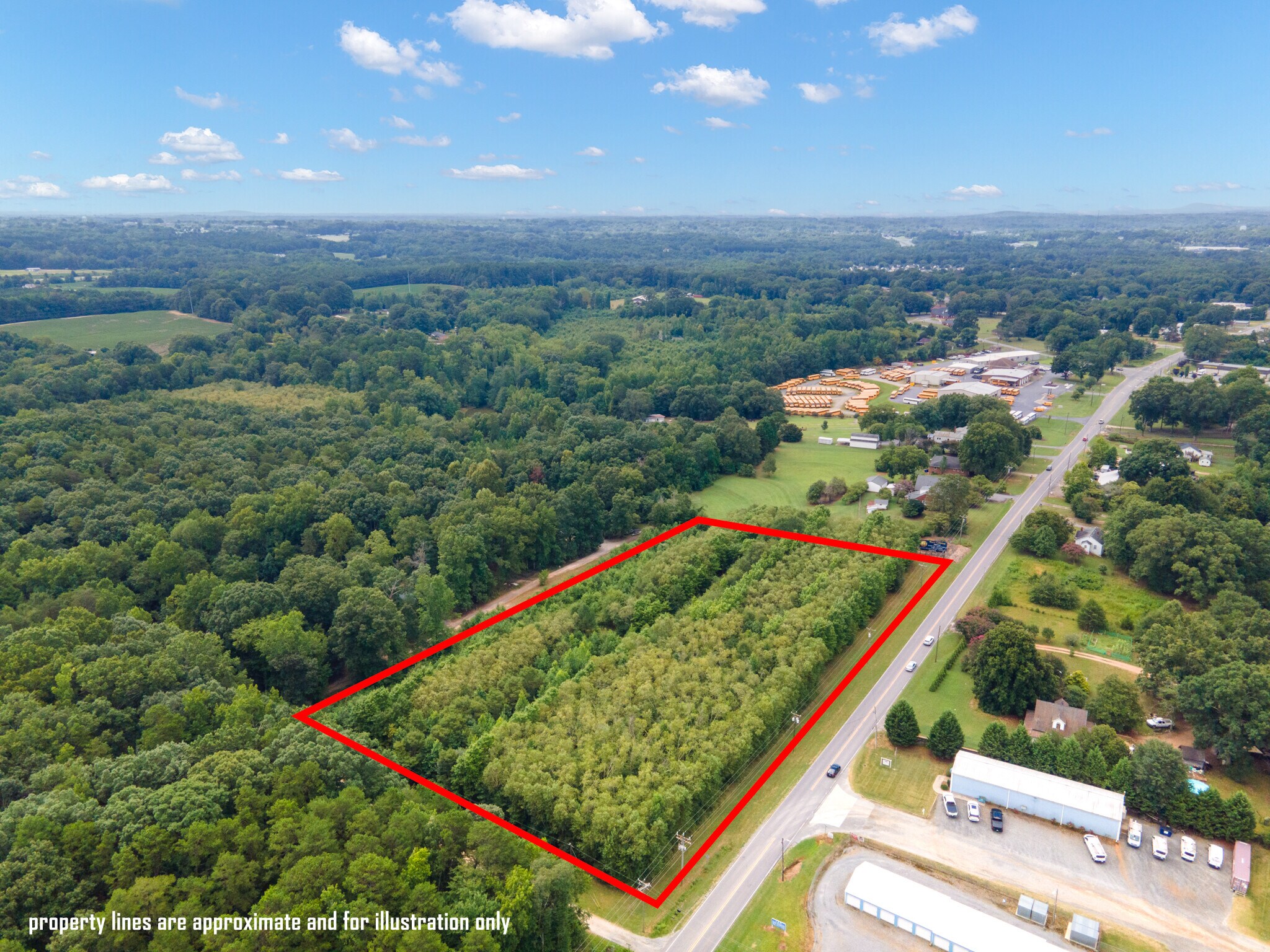 00000 Maiden Highway, Lincolnton, NC for sale Aerial- Image 1 of 11