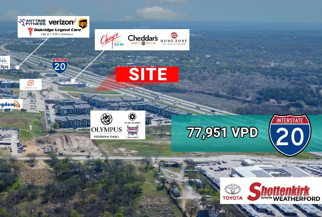 2621 Interstate I-20, Hudson Oaks, TX 76087, Hudson Oaks, TX for lease Building Photo- Image 1 of 6