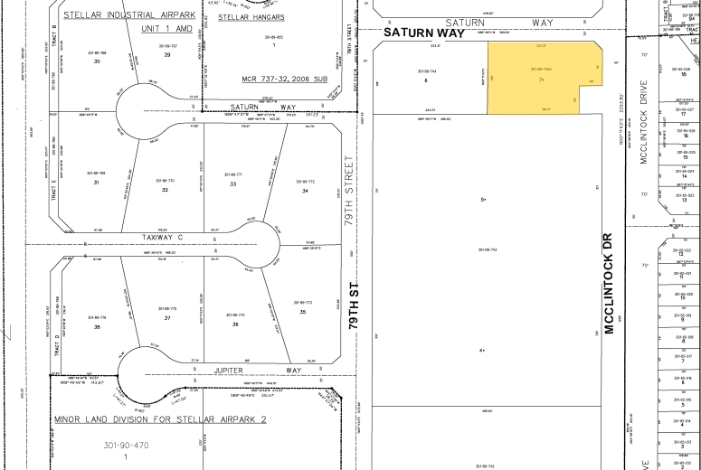 100 S McClintock Dr, Chandler, AZ à vendre - Plan cadastral - Image 2 de 13