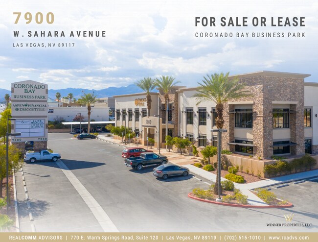 More details for 7900 W Sahara Ave, Las Vegas, NV - Office for Sale