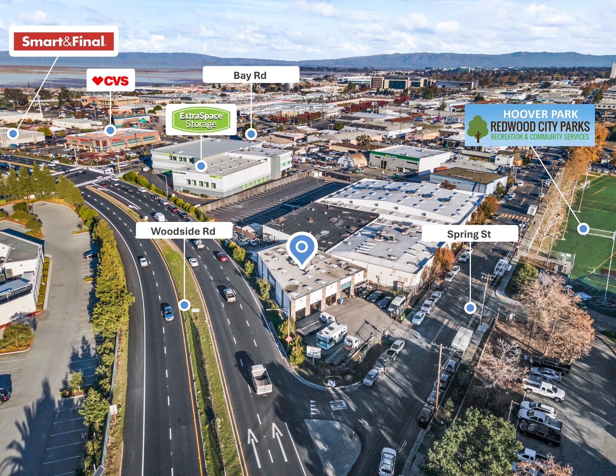 2001-2005 Spring St, Redwood City, CA à vendre Photo du bâtiment- Image 1 de 22