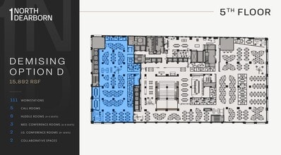 1 N Dearborn St, Chicago, IL à louer Plan d’étage- Image 1 de 16
