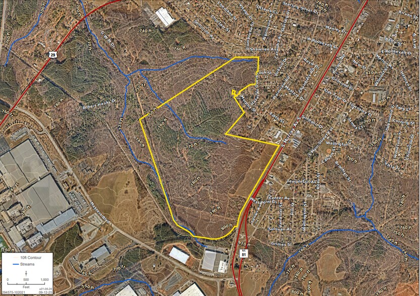 4090 Carolina 81, Anderson, SC à vendre - Aérien - Image 2 de 3