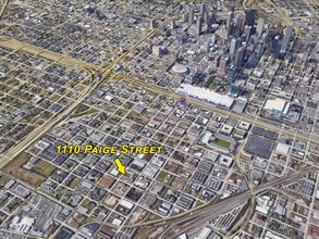 1110 Paige St, Houston, TX - Aérien  Vue de la carte