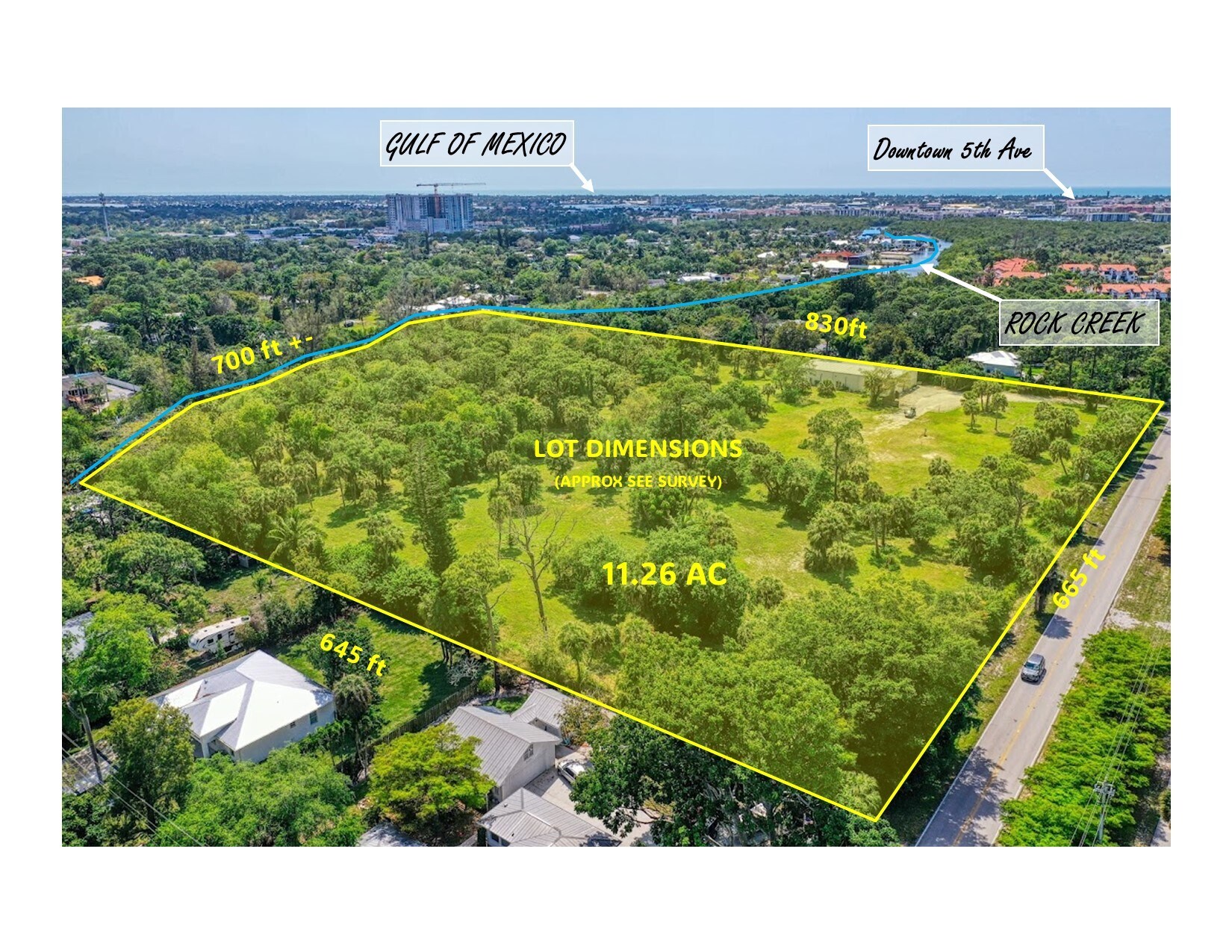 2250 North Rd, Naples, FL à vendre Aérien- Image 1 de 2