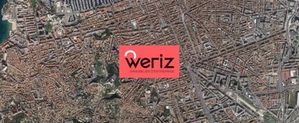 132/134 Rue De Rome, Marseille, BDR - Aérien  Vue de la carte