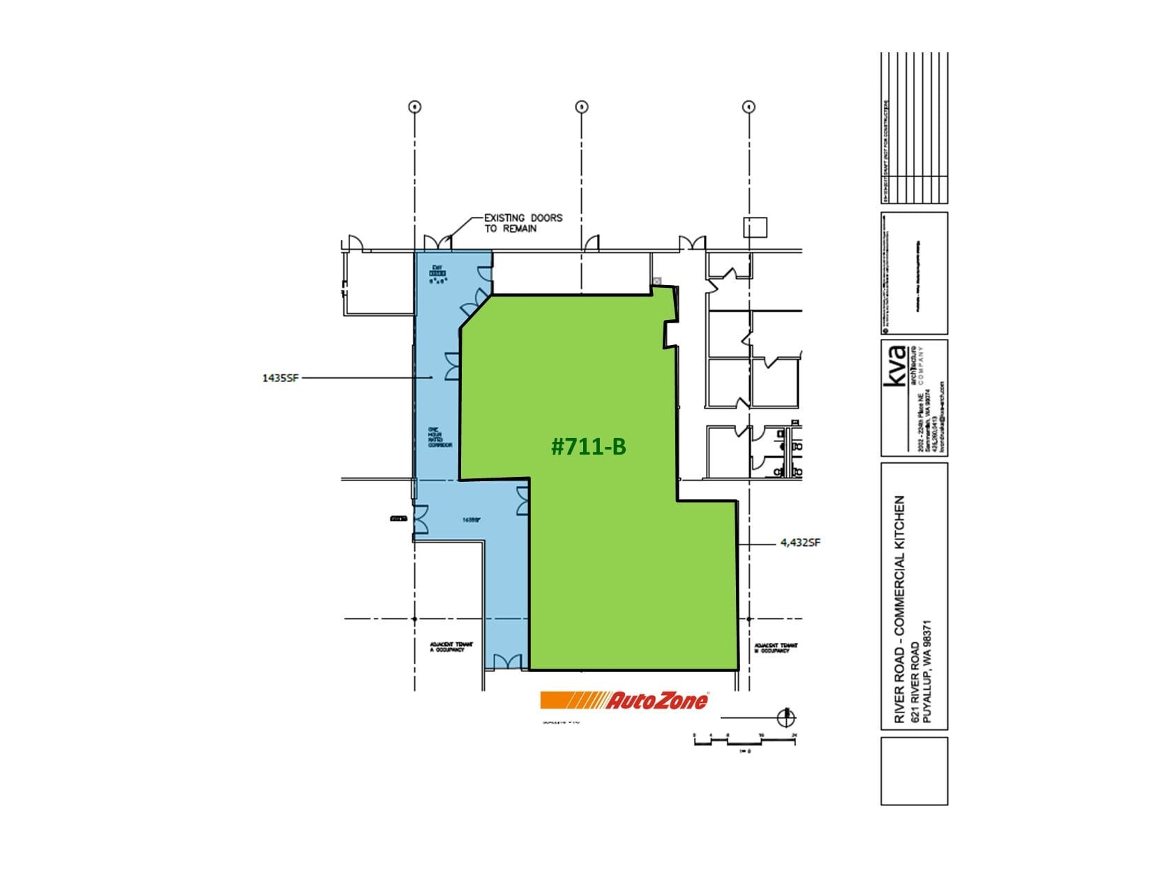 621-807 River Rd, Puyallup, WA for lease Floor Plan- Image 1 of 2