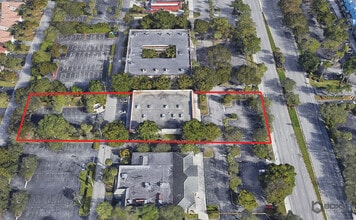 1474-1480 N University Dr, Coral Springs, FL - Aerial  map view
