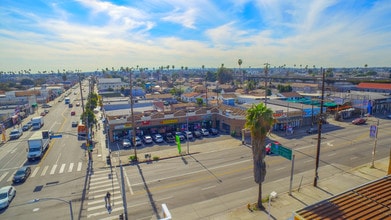 7201 Broadway, Los Angeles, CA - AERIAL map view