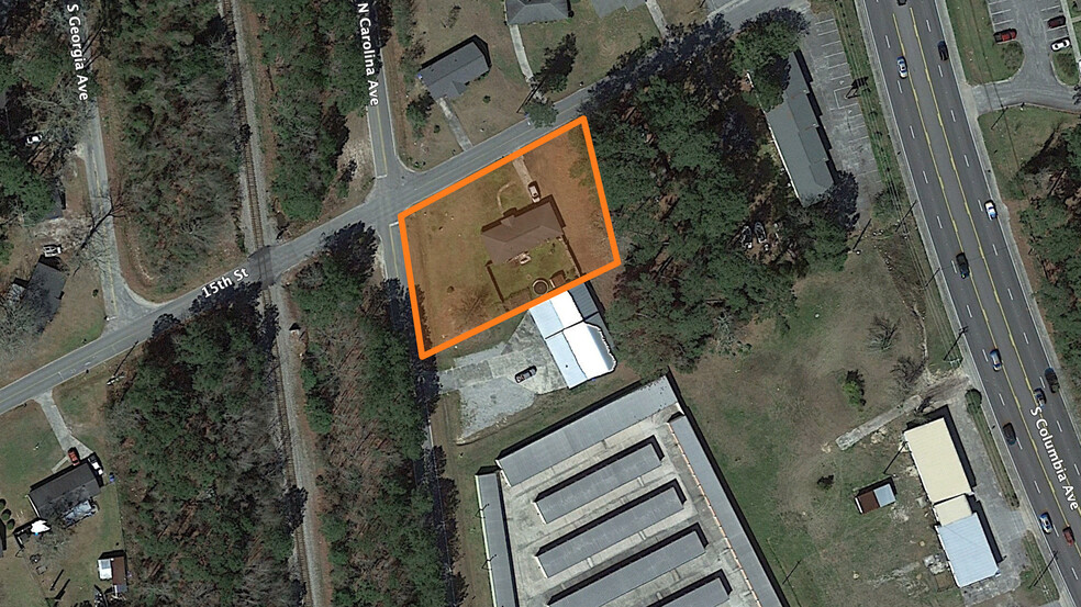 107 W 15th St, Rincon, GA for lease - Aerial - Image 2 of 4