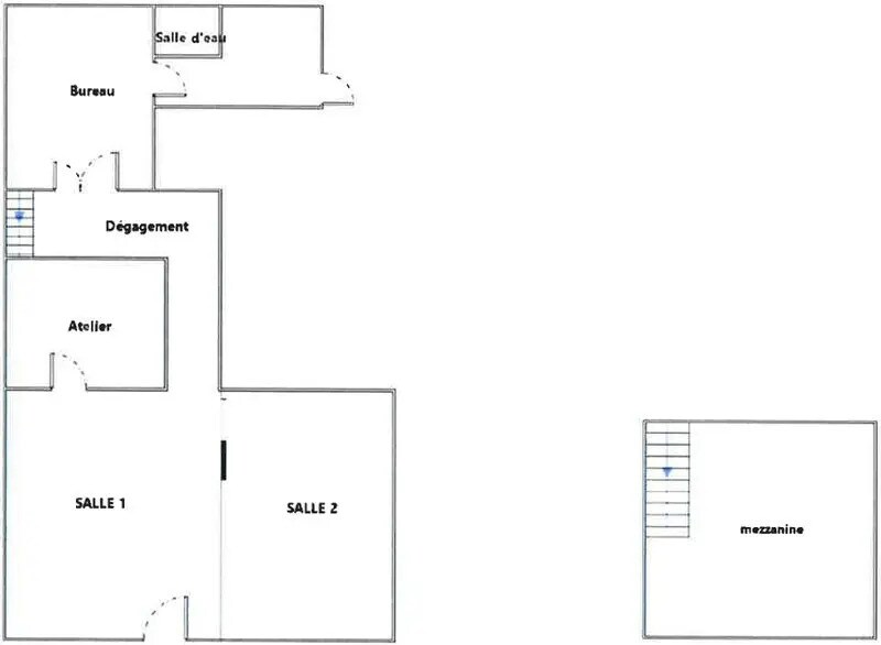 24 Rue De Saint-Cyr, Lyon à louer - Plan d’étage - Image 2 de 2