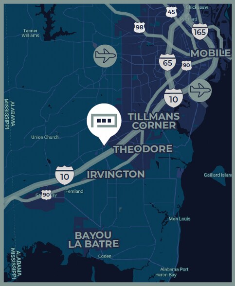 6717 McDonald Rd, Theodore, AL for sale - Building Photo - Image 2 of 6