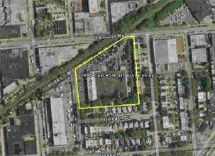 1095 E 45th St, Brooklyn, NY - Aerial  map view