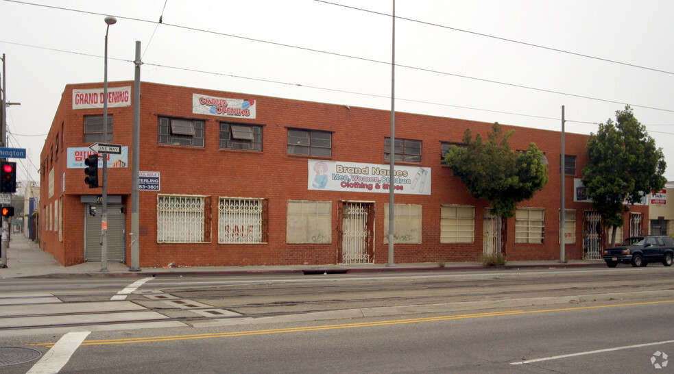 401-409 E Washington Blvd, Los Angeles, CA for lease - Building Photo - Image 2 of 13