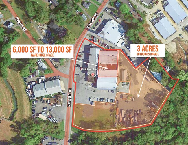 Plus de détails pour 15193-15207 Marlboro Pike, Upper Marlboro, MD - Bureau, Industriel à louer