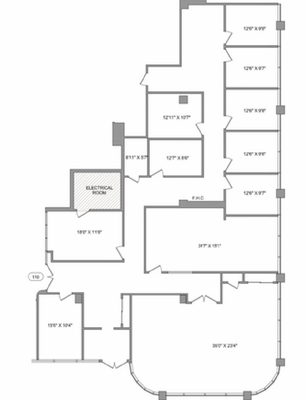 5945-5955 Airport Rd, Mississauga, ON à louer Plan d’étage- Image 1 de 1
