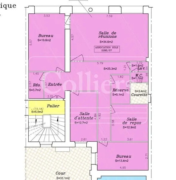 Office in Marseille for lease - Floor Plan - Image 3 of 3