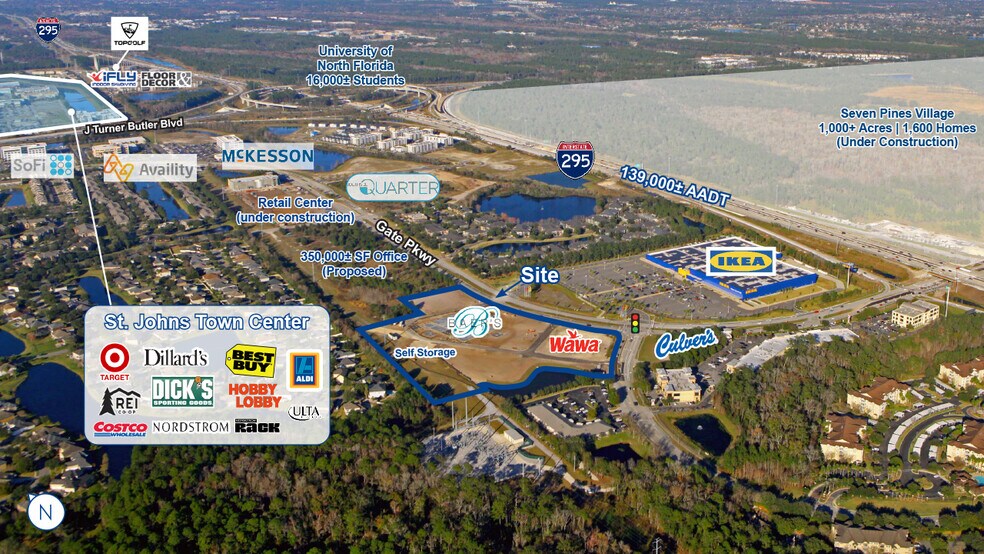 0 Gate Pky, Jacksonville, FL à louer - Aérien - Image 2 de 2