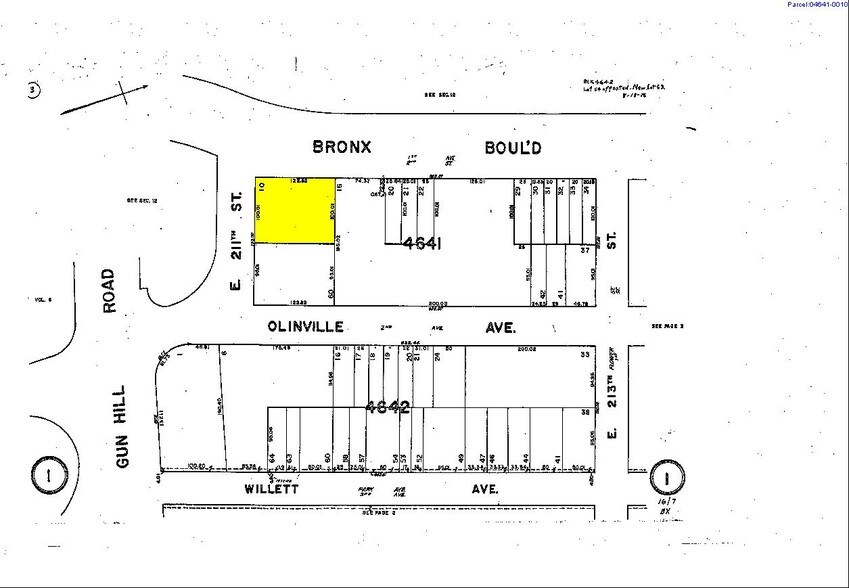 3534 Bronx Blvd, Bronx, NY à vendre - Plan cadastral - Image 3 de 3