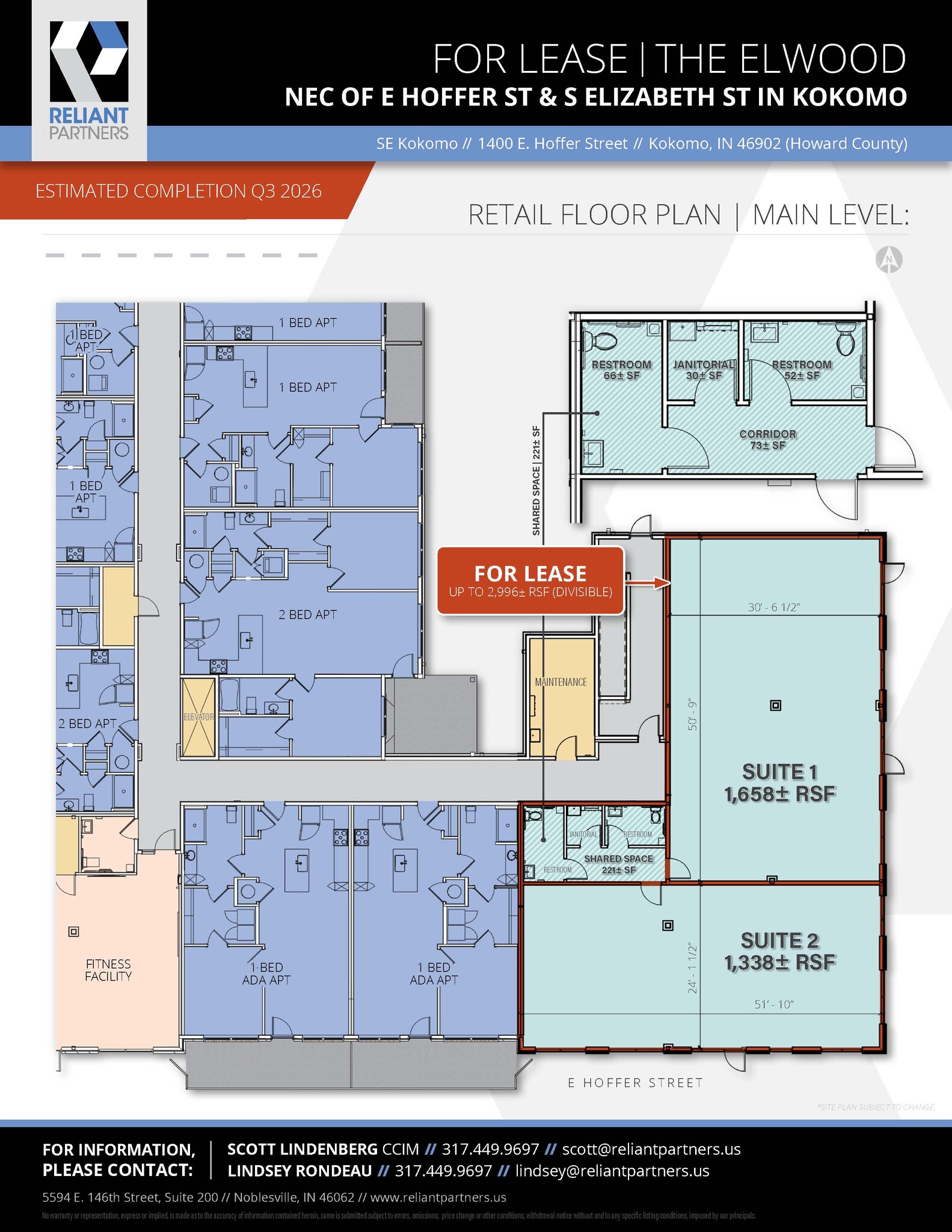 1400 E Hoffer St, Kokomo, IN for lease Interior Photo- Image 1 of 1