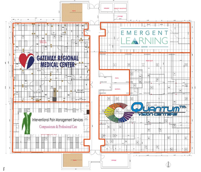 2421 Corporate Center Dr, Granite City, IL for sale - Floor Plan - Image 2 of 13