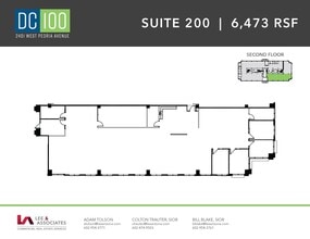 2401 W Peoria Ave, Phoenix, AZ for lease Floor Plan- Image 1 of 1