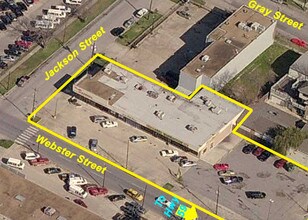 1701 Webster St, Houston, TX - Aérien  Vue de la carte