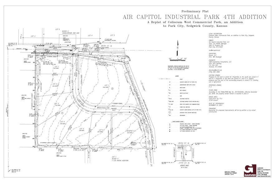SWC I-135 & 85th, Park City, KS à vendre - Plan cadastral - Image 3 de 3
