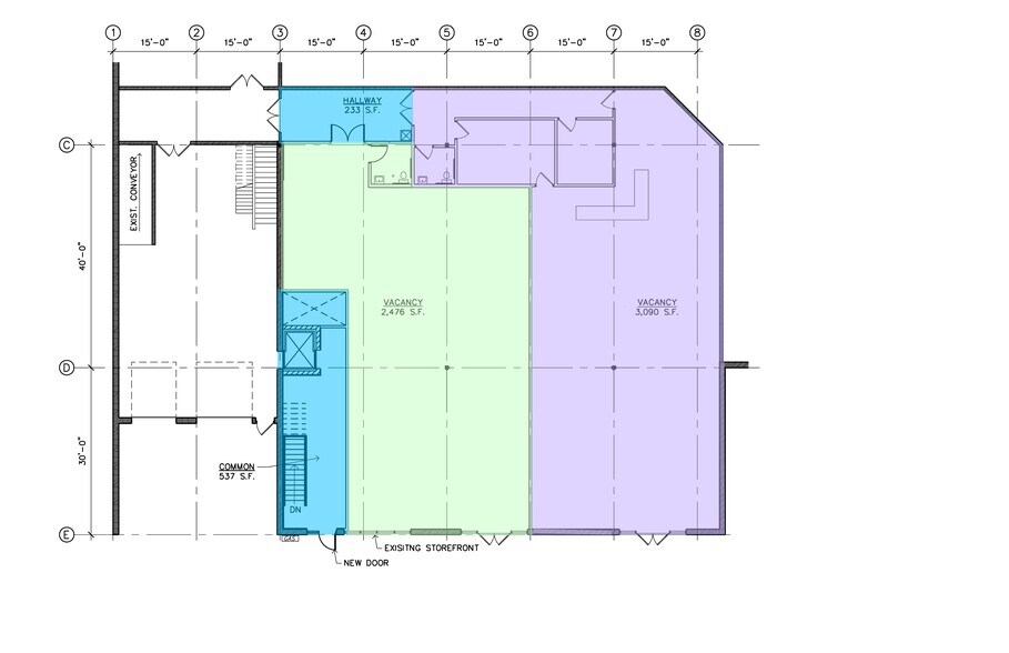 401-629 W 98th St, Bloomington, MN à louer - Plan d’étage - Image 2 de 6