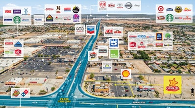 1498 Adams Ave, El Centro, CA - Aérien  Vue de la carte - Image1