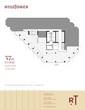 500 N Akard St, Dallas, TX for lease Floor Plan- Image 1 of 1