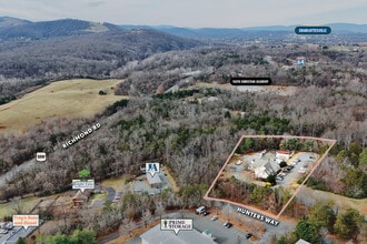 660 Hunters Pl, Charlottesville, VA - AERIAL  map view